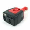 2X (12 V-os és 220 V-os 150 W-os átalakító USB-vel a K0P6 személygépkocsi cigarettagyújtóján)