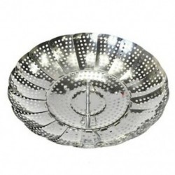 Összecsukható gőzöskosár - bármilyen méretű edénybe belefér, hogy a főzés gyors és egyszerű legyen