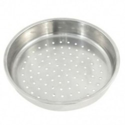 2X (kerek rozsdamentes acélból készült főzőlap, párolótartó edény, 23cm Dia Y4X6)