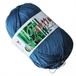 Mély tinta kék - 1X (50 g Tencel bambusz pamut fonal B8C3 baba számára)