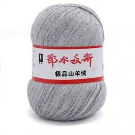 EERDUOSI 1 x luxus Cashmere Reiner mongol kasmír gyapjú kötésű fonal W5C8