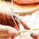 5X (Nickle galvanizált drótszál fonalas szálvezető gyűrűs kötőtű a Cr K9T5 kötéséhez