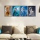 5D DIY gyémántfestő készlet Hímzés keresztszemes hímzőkészülékekkel Art Home Deco H5K3