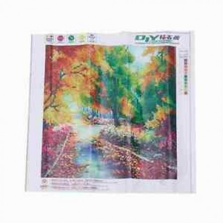 1X (őszi időben Diamond hímzés 5d Diamond DIY festés keresztszemes otthon F8S8