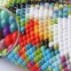 5D Diy gyémántfestő készlet &quot Páva tollak&quot  Teljes fúró gyémánt hímző A3R7