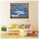 Karácsony este 5D gyémántfestés hímzéssel DIY keresztszemes készlet Home Wa K1M6