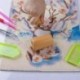 5D gyémántfestő eszköz fahenger, fagörgő strasszos hímzéshez N9A8