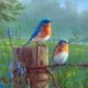Gyémánt hímzési tájkép 5D Diy gyémántfestmény keresztszemes öltés Blu K3D3