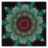 5D gyémántfestéses teljes fúrók virágos Diy gyémánt hímzőkészlettel Mandala F C0V6