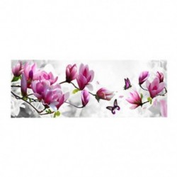 1X (DIY 5D gyémánt hímzés pillangók játszik Magnolia kerek gyémánt Painti D8R7