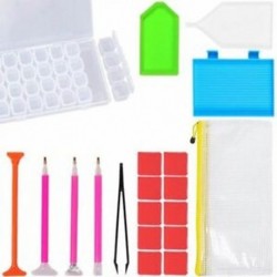 1X (20 darabos gyémántfestő eszközök 5D DIY gyémántfestő kiegészítők Dia M3R1