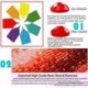 2X (100% teljes 5D Diy Daimond festés állati 3D gyémántfestéshez, teljes körű K3J9