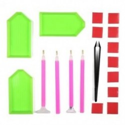 6X (DIY gyémántfestő eszközök gyorspontos toll, keresztszemes hímzés / g V2I8