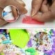 5X (5D gyémánt hímzés fehér tigris keresztszemes öltöztetős diy gyémántfestés föld Z6U4