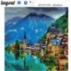 9X (5D gyémántfestés, teljes, fúrós négyzet alakú díszítés, gyémánt hímzés Nature V3D4