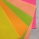 120X A4-es neonkártya - fluoreszkáló kézműves-készlet, W6W1