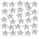 2X (50 x Star Studs karomszegecs - Bőrműves kosztümök táskák farmer övek Sh Z7H6