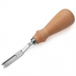 2X (Diy kézzel készített bőr kézműves bőr Edge Beveler bőrvágó Skiving N5Q4