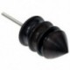5X (Eszközök kezelése Kézműves bőrmegmunkálás Diy csiszolórúd Ebony Electric G T4G7