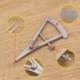 6X (állítható szárnyos elválasztó élvédő krózs rozsdamentes acélból készült DIY Leather Craft T K9L7