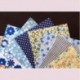 6X (barkácsfoltos folt 60db 10cmx10cm varázsadag pamutszövet patchwork bu M5Z7