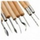 22 db Carvers polimer agyagkerámia kerámia tűkészlet-modellező csomag, B8Q8