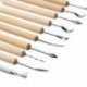 6X (Faragványos szerszámok - Kerámiaszobrászat modellező / faragott szerszám 31 PCS Se C3Y9