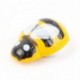100 db lakberendezés Mini Bee katicabogár fa szivacs öntapadós falimatrica B1S3