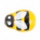 100 db lakberendezés Mini Bee katicabogár fa szivacs öntapadós falimatrica B1S3