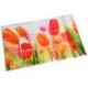 Romantikus tulipán fali matricák konyhai zsír olajálló matricákhoz 73 * 45cm J N4I8