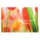 Romantikus tulipán fali matricák konyhai zsír olajálló matricákhoz 73 * 45cm J N4I8