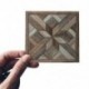 20 db fadarabon csempematrica öntapadós csempe Art Diagonal 3D F G1C7