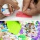 2X (5D DIY gyémántfestés keresztszemes tengerparti naplemente strasszos teljes kör P3X1