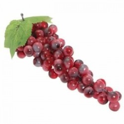 5X (Mesterséges szőlő - Szőlőfürt, Red Faux 85 PE szőlő dekoráció a K0T2-hez