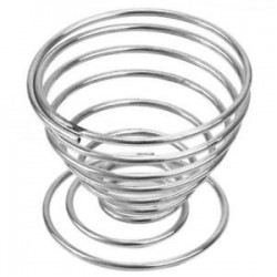 2X (4 darab x Tojástojás tálca Tavaszi tojás ülés Tojáshéj rozsdamentes acél tojás X7R8