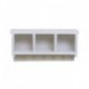 1/12 Miniatűr Dollhouse Konyha Fa Falkonzol Fehér BT D0R1 G3K7