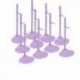 10 X állványtartó állvány Barbie Doll-Purple B4Y5 O3E4 -hez
