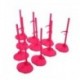 10 X állványtartó állvány Barbie Doll -Rose Red Y5J4-hez