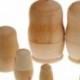 Orosz Matryoshka üres fészekrakó babák festenek saját 5 W4I4 T0X4 készletét
