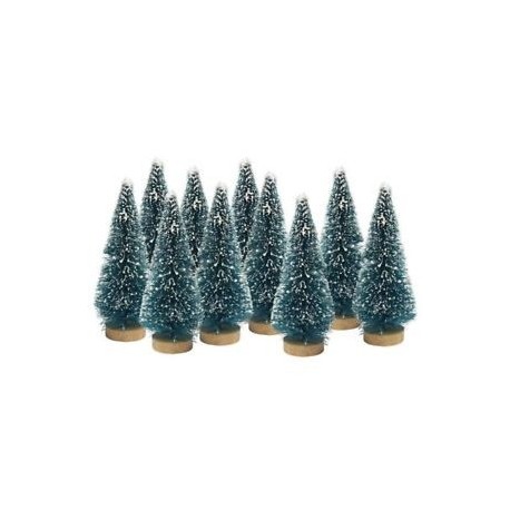 Miniatűr fenyőfa babaház miniatűr dekoráció 4.5cm N7H5
