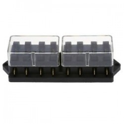 Case Box Holder biztosítékdugó 12V 8 biztosítékok az Car Auto S8Q8 M5A3-hoz