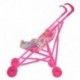 Baba babakocsi babakocsi tolószék Pram összecsukható játék baba babakocsi Baby Doll P0I6