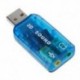1X (USB 5.1 sztereó hangkártya adapter (Windows 7 kompatibilis) G4G2)