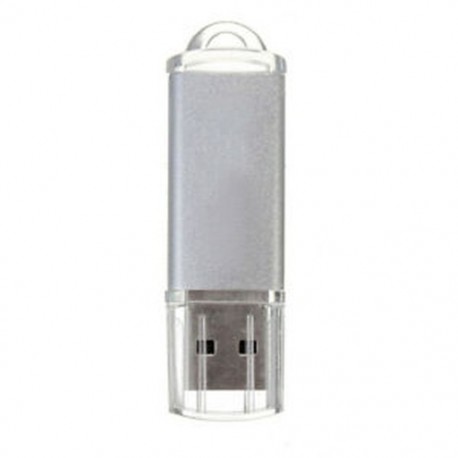 1X (2 GB-os USB 2.0 Flash U lemez ezüst M8P8)