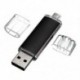 2 GB-os USB memóriakártya OTG mini USB Flash Drive mobil PC fekete K1R5