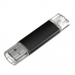2 GB-os USB memóriakártya OTG mini USB Flash Drive mobil PC fekete Y1M8