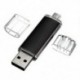 16 GB-os USB memóriakártya OTG mini USB Flash Drive mobil PC fekete C6N2