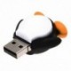 4 GB-os újdonság, aranyos fekete, fehér baba pingvinnal, USB 2.0 flash meghajtó adatai Mem Q2G6