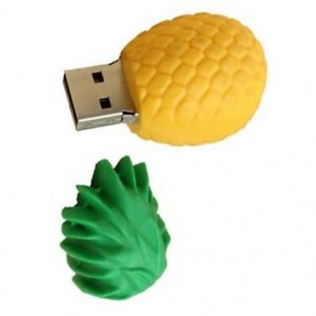 USB kulcs 2,0 2 GB ananász Flash memória lemezmeghajtó tároló PC Gift O6Z2