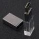 Kristály átlátszó led könnyű fém USB memória meghajtó Pen meghajtó 32 GB usb memo W6M9